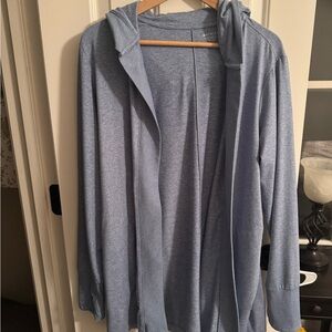 Athleta light blue  Open Cardigan